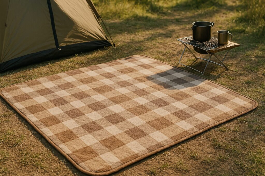 nウォームラグをキャンプで使うメリットと注意点