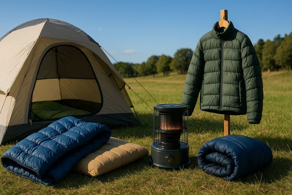 気温15度のキャンプで寝るときにおすすめの冷え対策グッズと防寒術