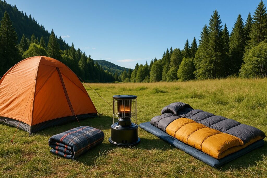 気温15度のキャンプで快眠できる寝具と準備のポイント