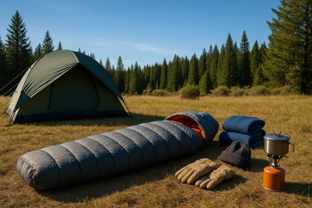 気温15度のキャンプで寝るときに寒くならないための基本知識