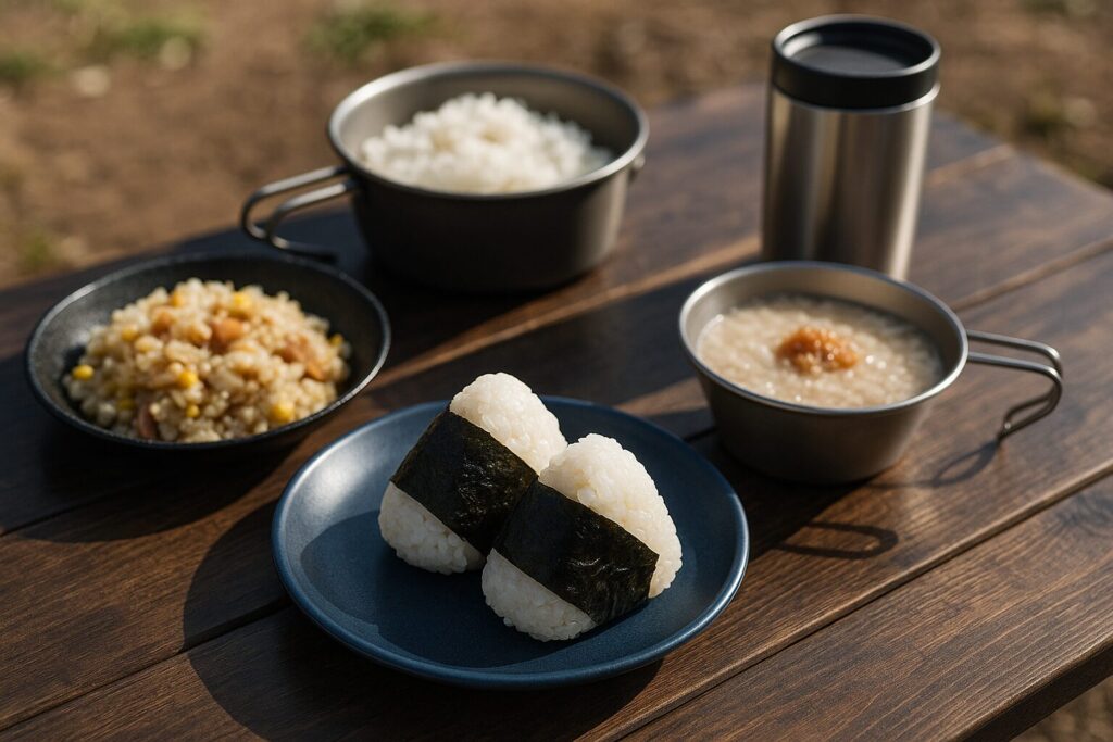 湯煎で温める「雑炊風」・「出汁茶漬け」スタイル