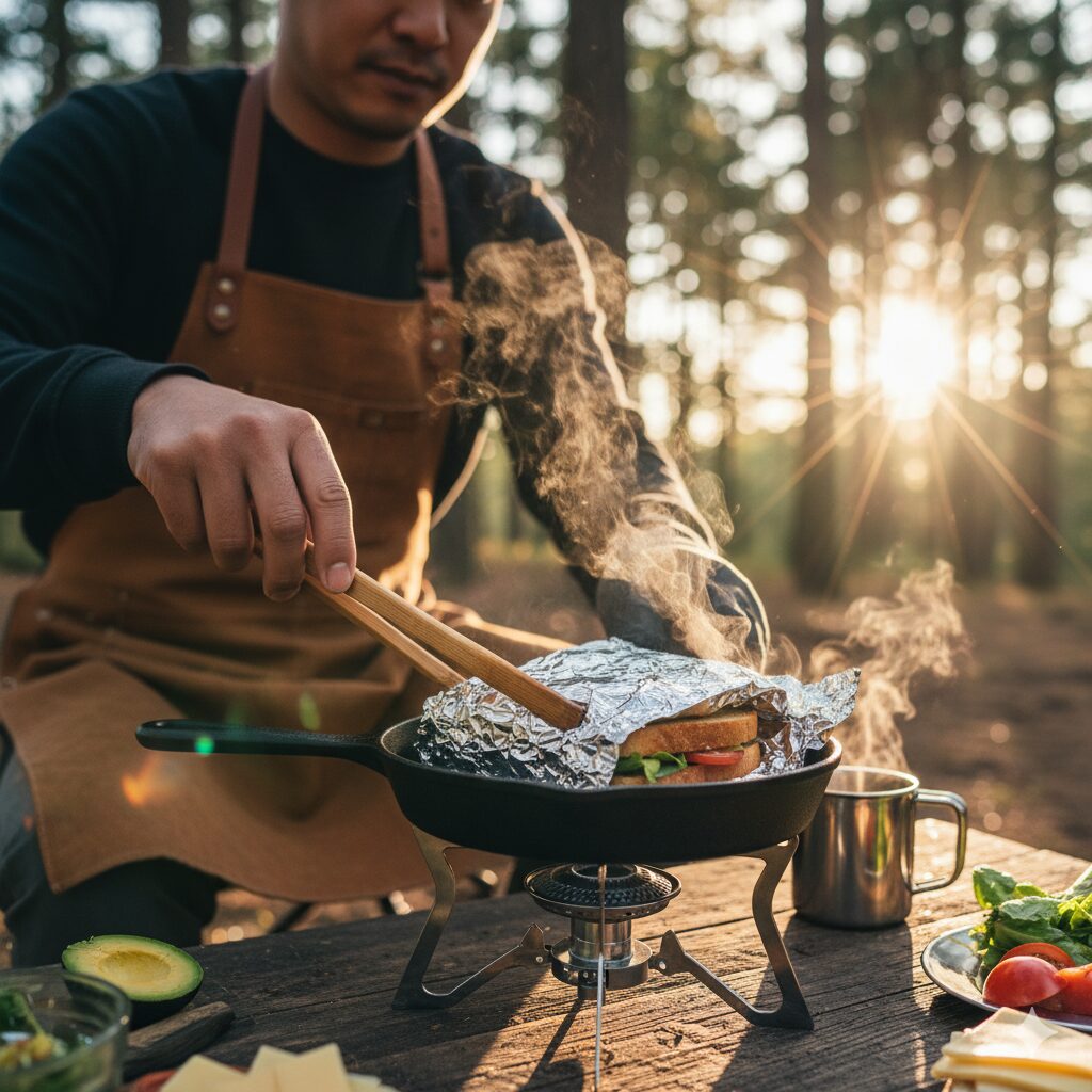 キャンプのトーストをアルミホイル活用の幅を広げる応用レシピとテクニック