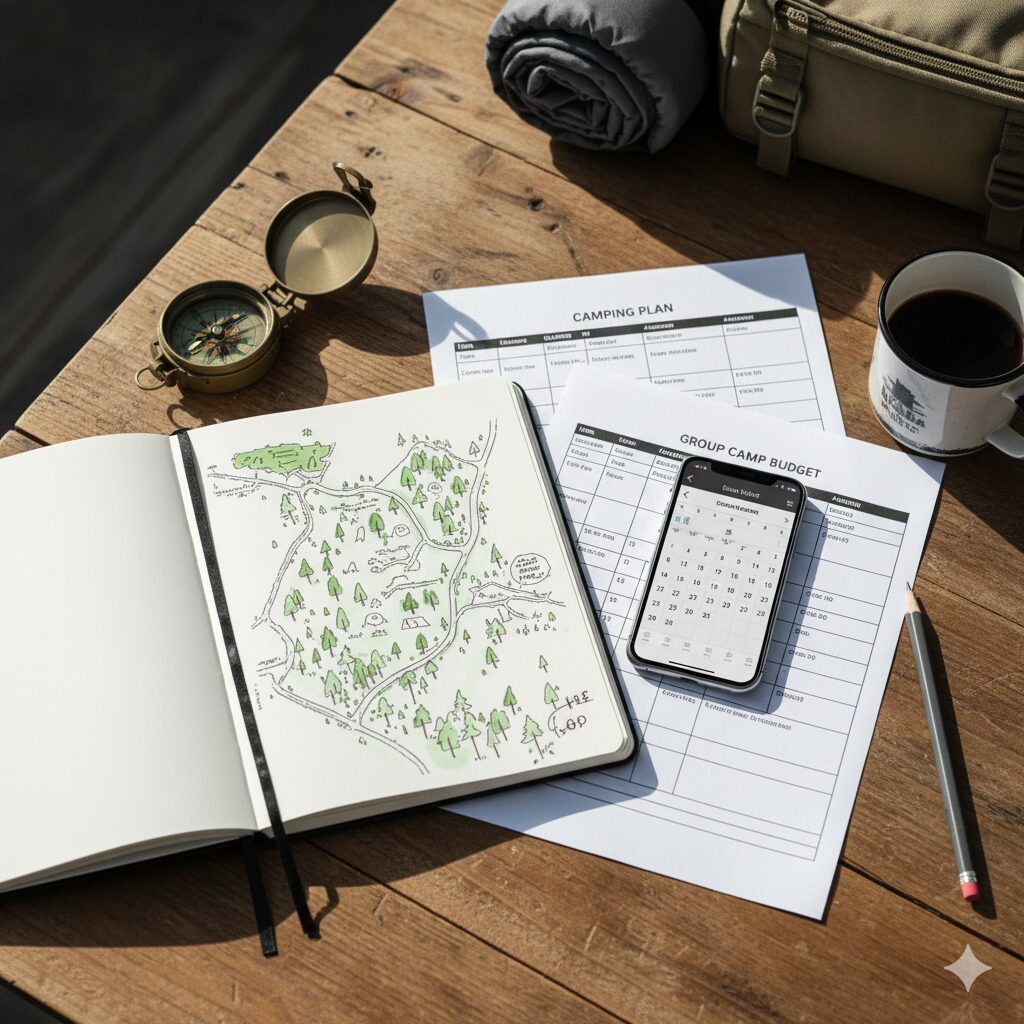 友達と最高のキャンプを計画するために「やること」と事前準備