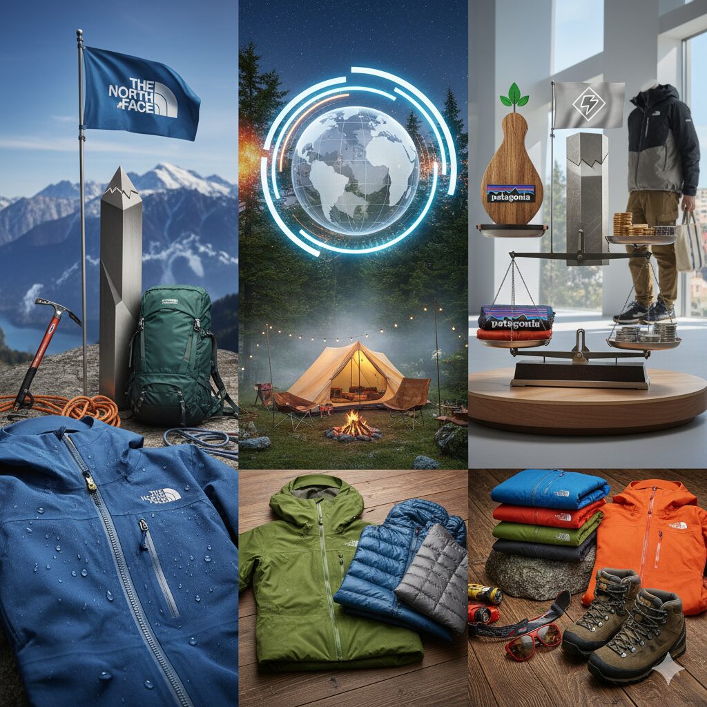 山頂にそびえ立つ、霧に覆われた雄大な山脈。