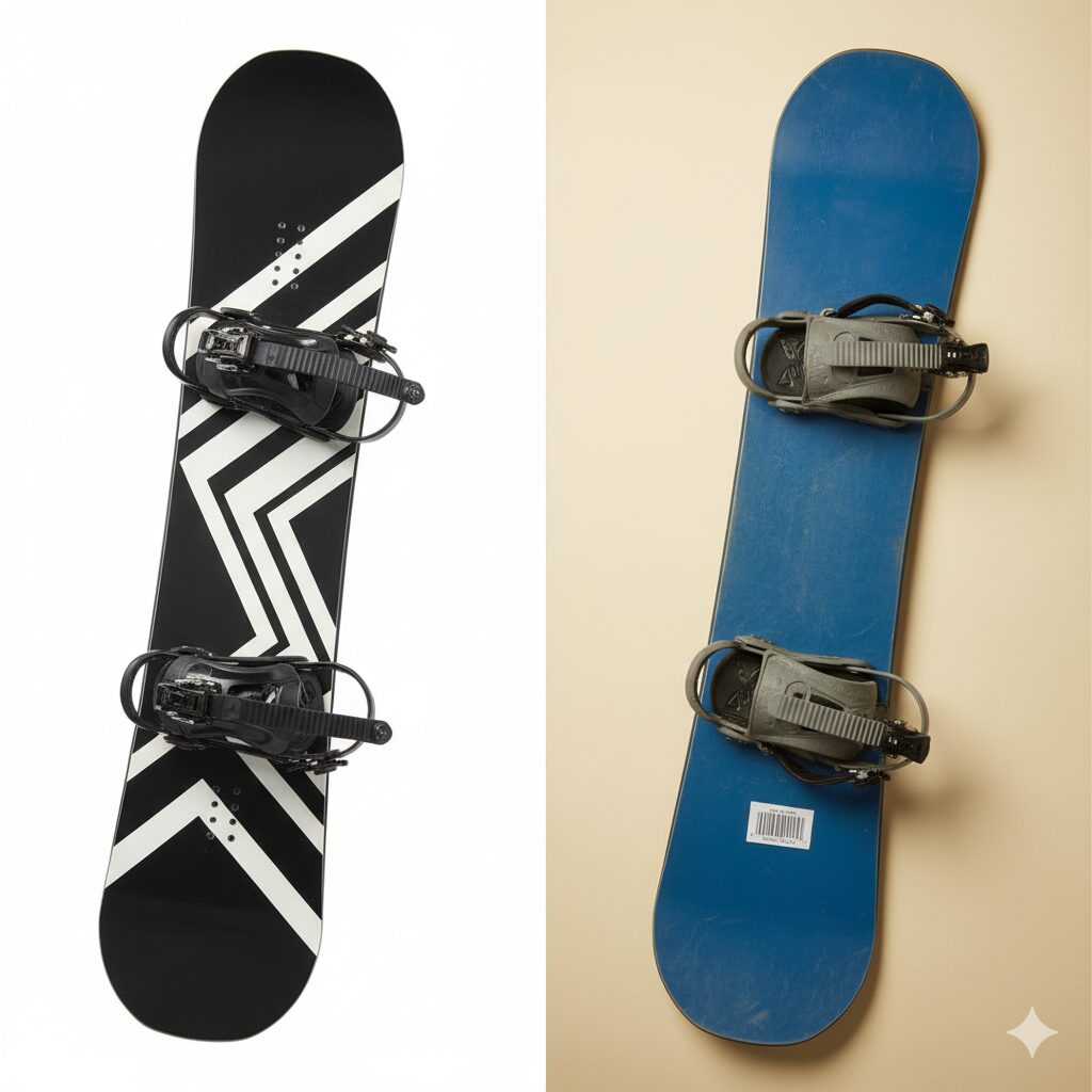新品でスノボ一式の値段を出す場合:最安3万円台から揃う「3点セット」の魅力