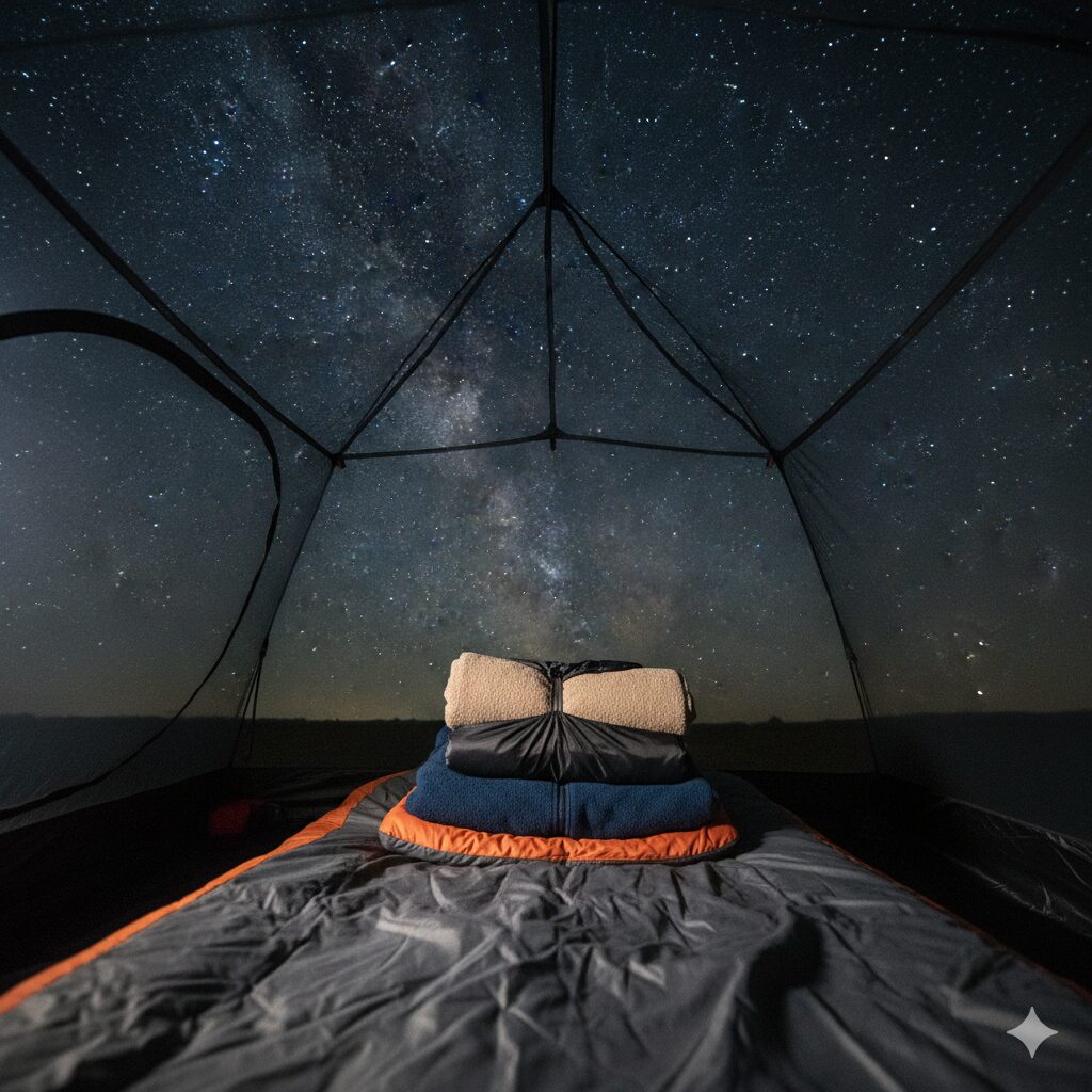 キャンプの快眠は枕の代用で決まる!快適性を追求する科学的根拠