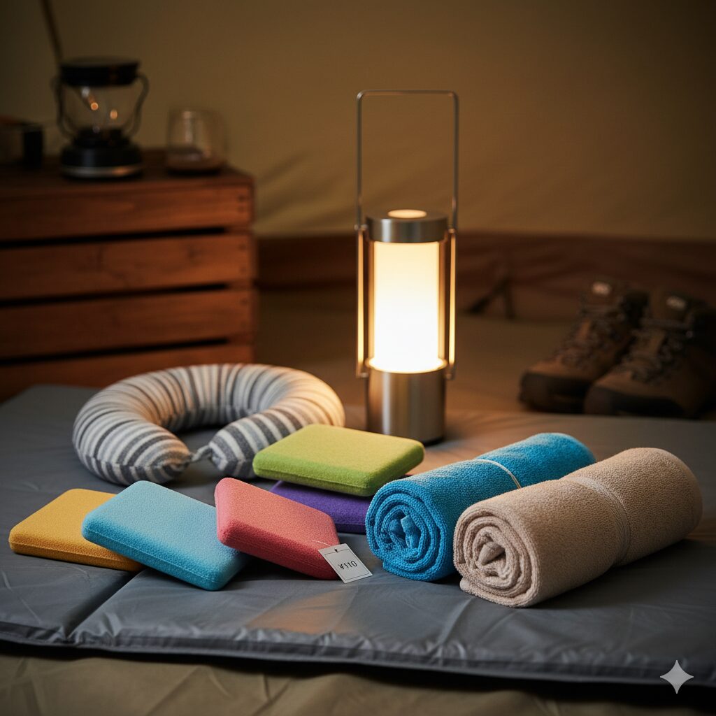 費用を抑えて快適なキャンプの枕代用グッズを手に入れる方法