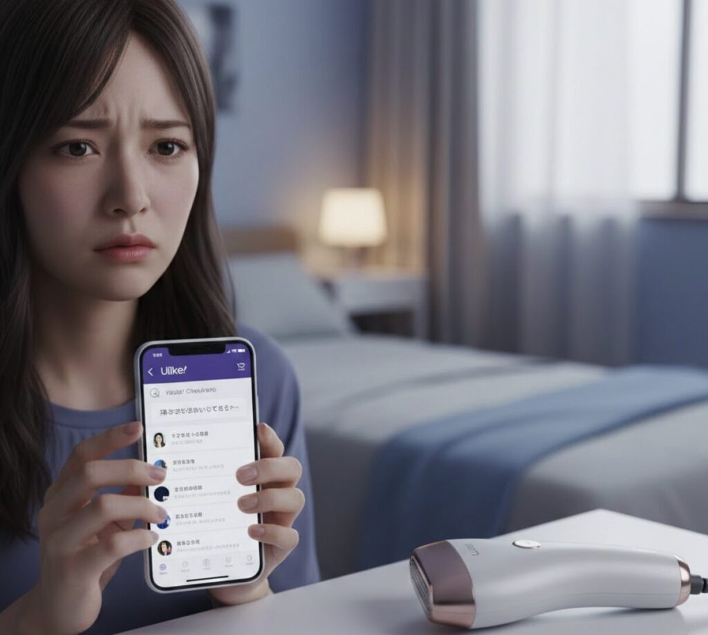 【徹底検証】Ulikeの脱毛器は効果ない？
知恵袋で「効かない」と言われる3つの原因