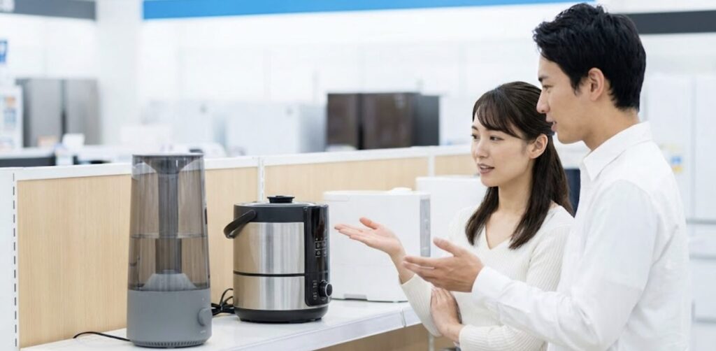 【最終結論】「ネガティブ評価」を回避する代替品/解決策の加湿器を検討すべき