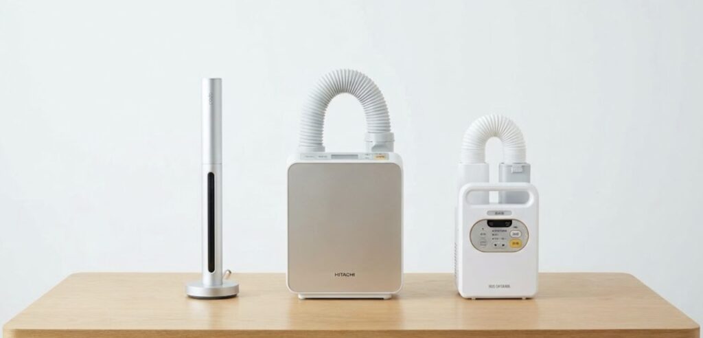 【徹底比較】カドーFOEHNと他社人気布団乾燥機の騒音・スペック差