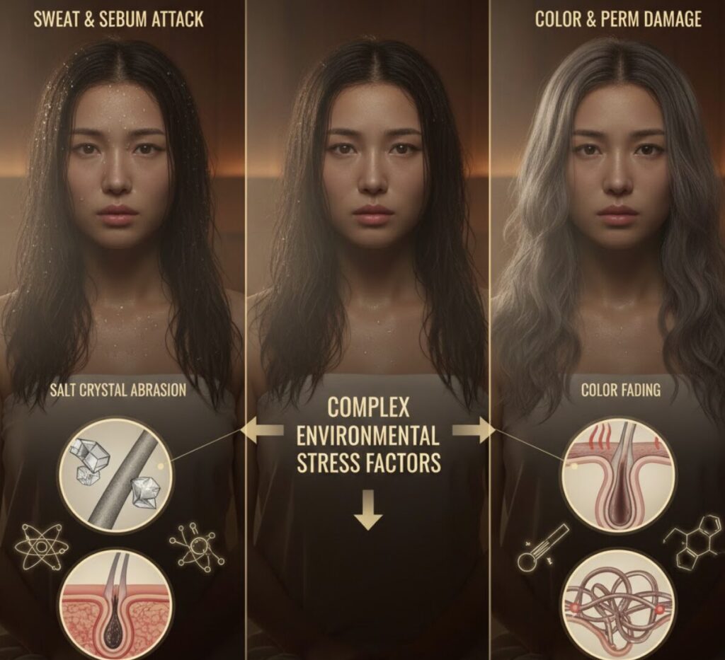 【最強の予防策10選】サウナで髪の毛がパサパサにならない徹底防護マニュアル