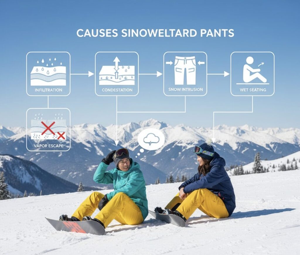 なぜ?スノボでおしりが濡れる4つの根本原因を徹底解明