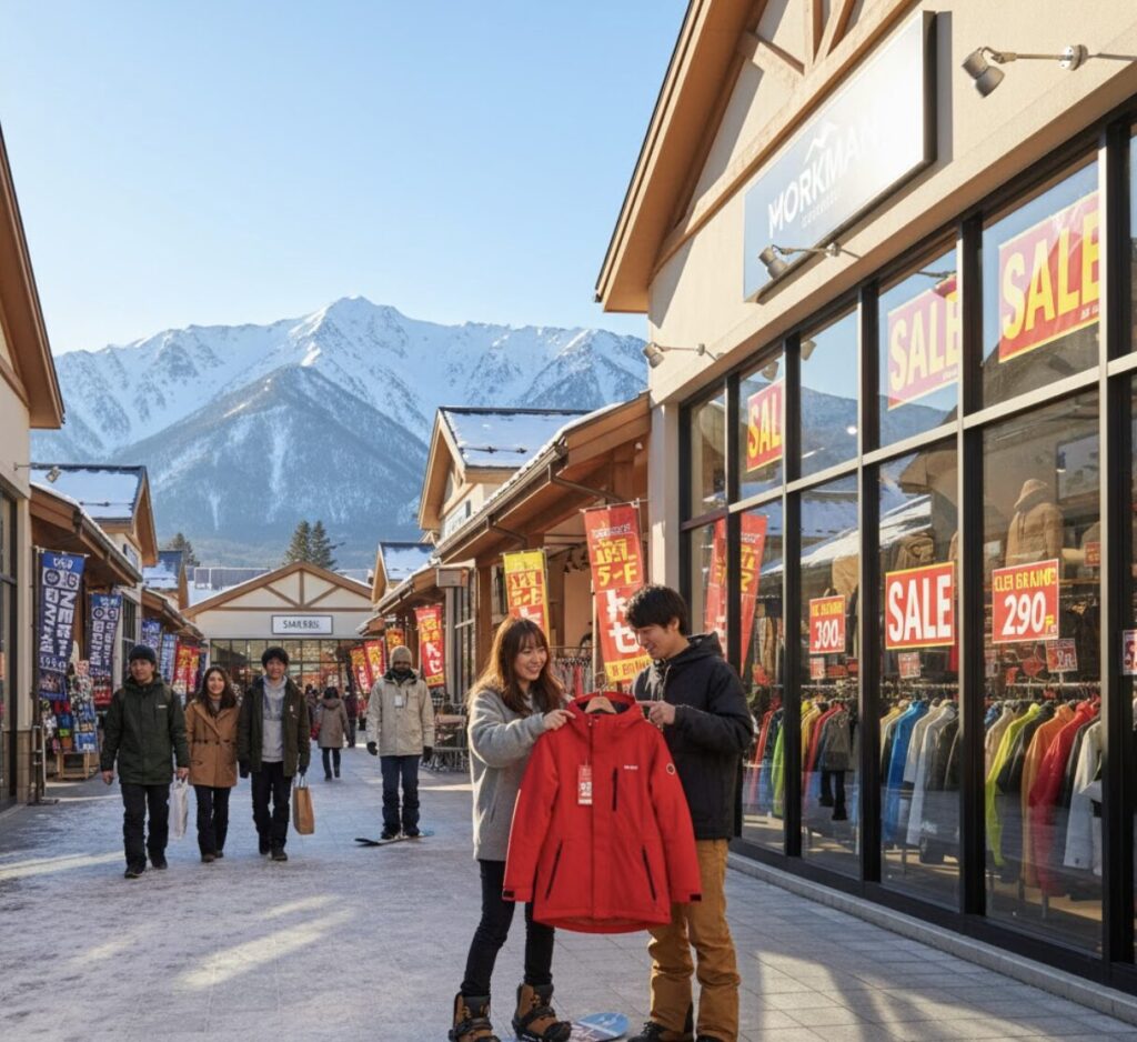 【選択肢2】アウトレット店舗で型落ち品を安く買う