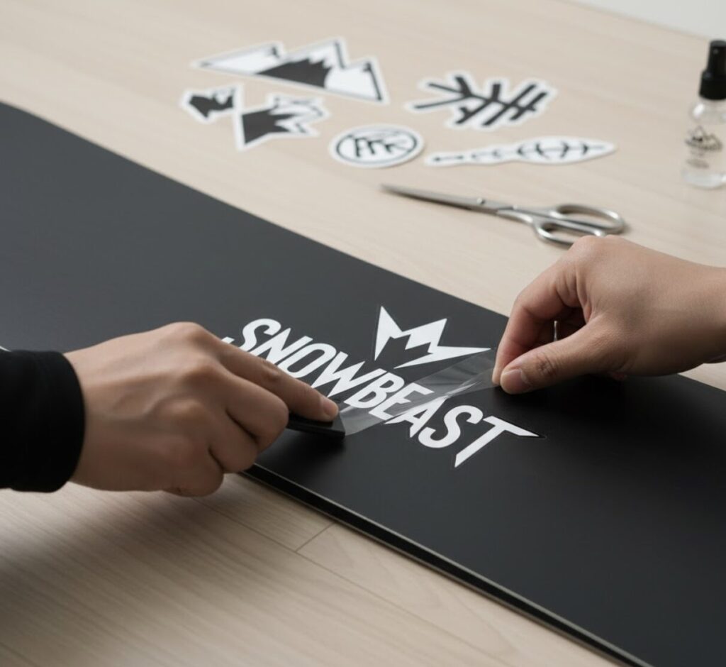 スノーボードにステッカーを貼るとダサい評価を覆す実践ガイド