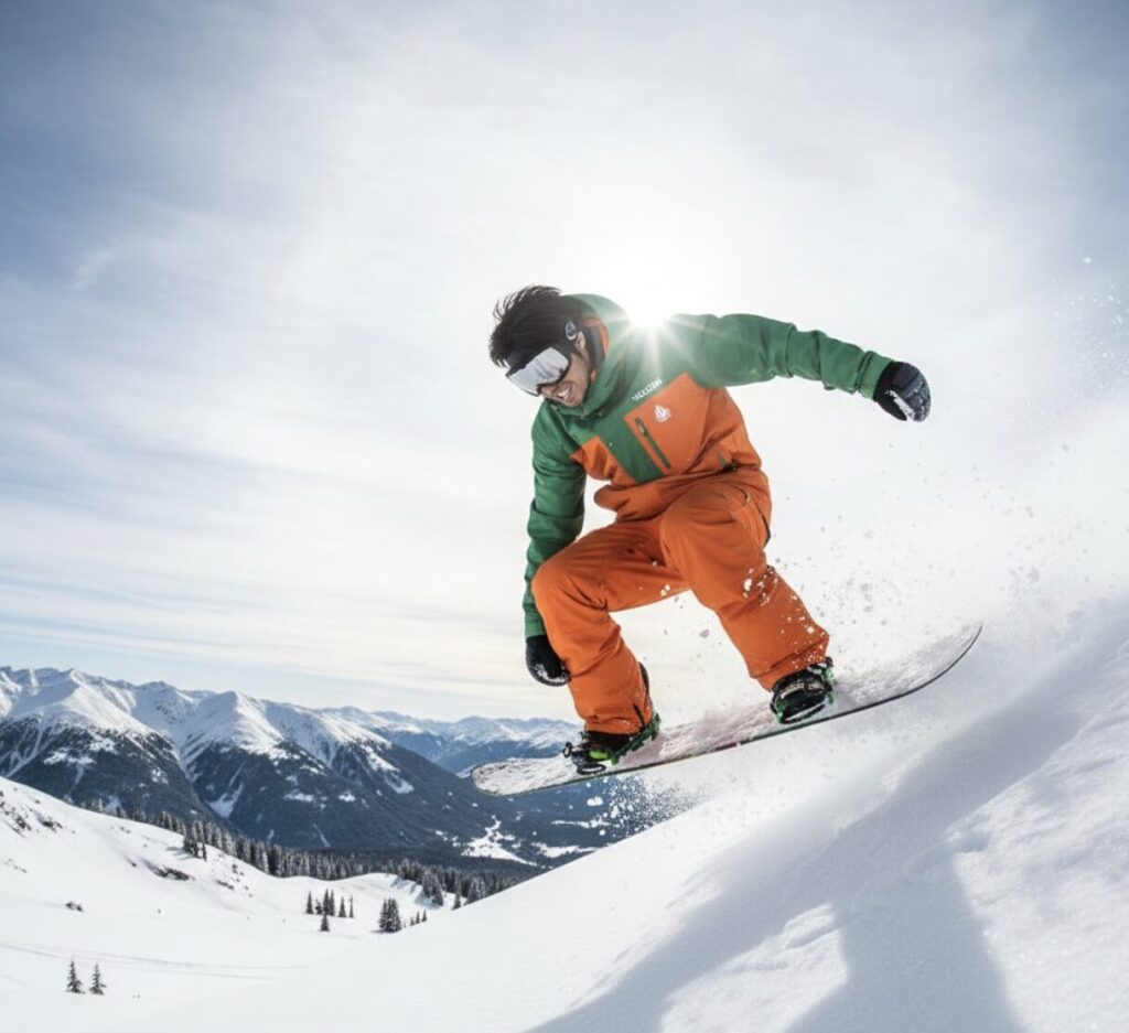 ボルコムのスノーボードウェアでサイズ感を掴む!USサイズ選びの絶対原則