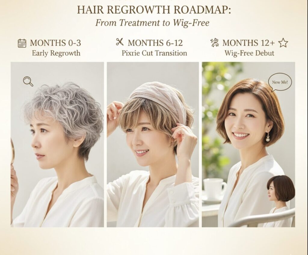 いつまでこの状態？発毛から「自毛デビュー」までのロードマップ