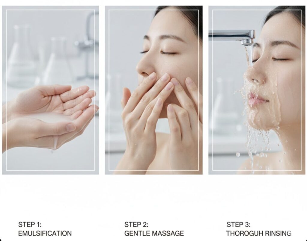 酸化させない!黒ずみ毛穴の正しい基本洗浄ケア