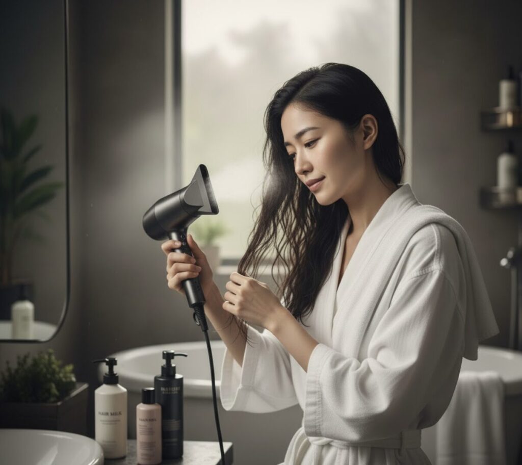 風呂上がりのパサパサな髪の毛を治す完璧な手順