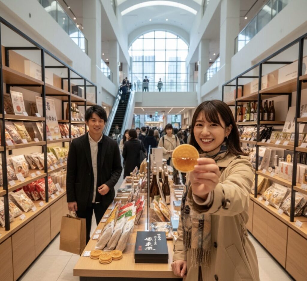 飴もなかは大阪のどこで売ってる？【結論】KITTE大阪が最有力！