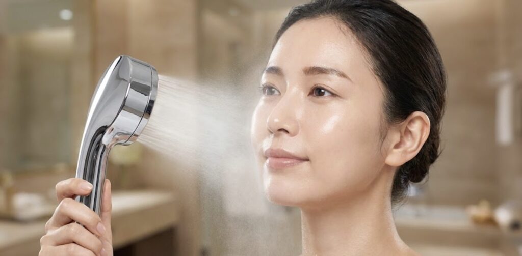 「ミラブル(Mirable)」は美顔器のような高機能シャワーヘッド